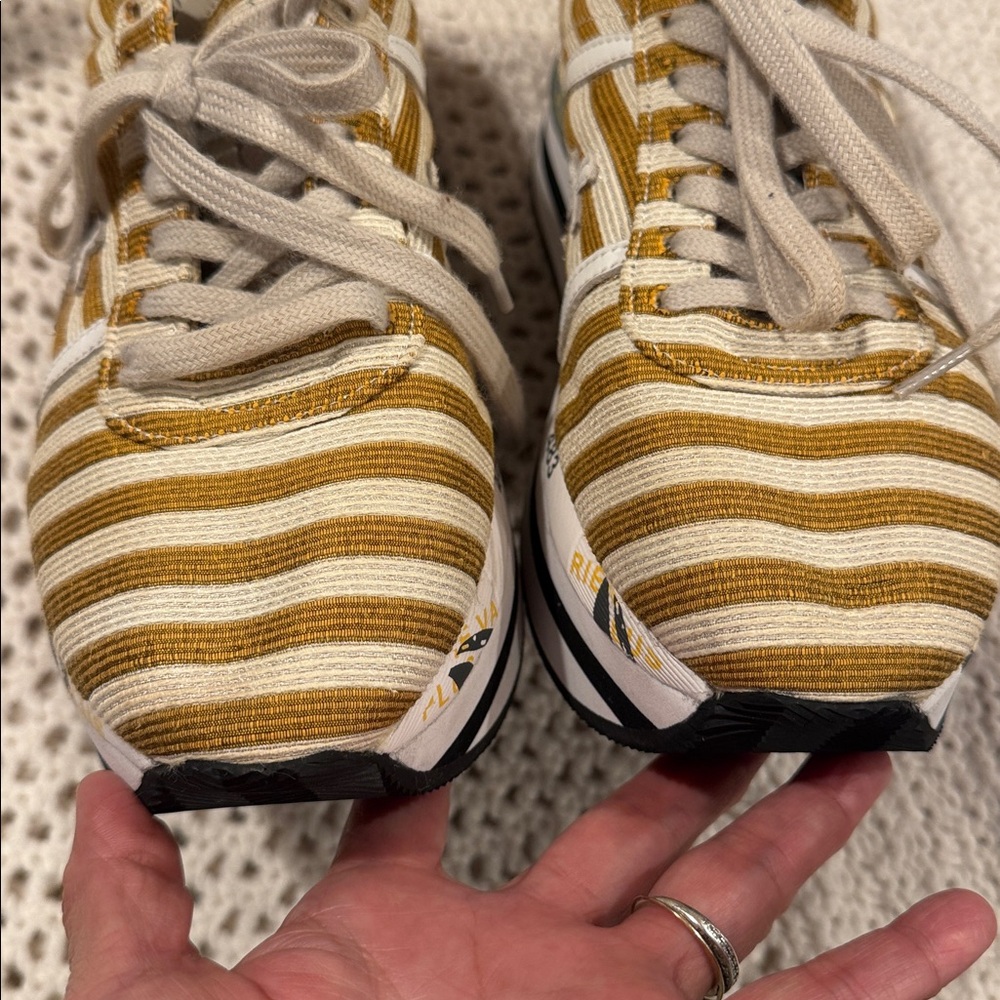 Premiata Beth platform sneakers Womens size 40 VAR 3723 - Picture 6 of 9